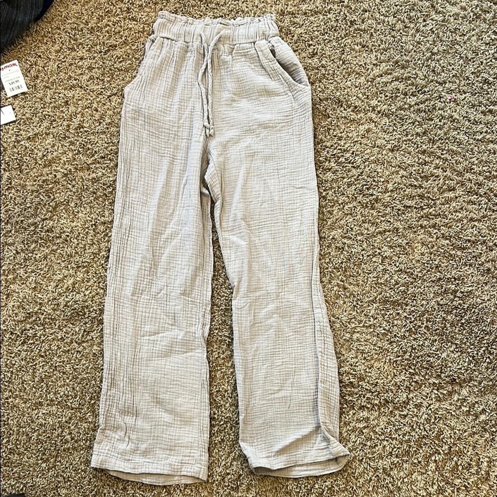 Sincerely Jules Light Gray Track Pants